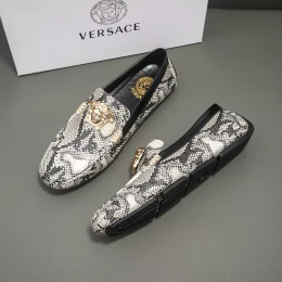 versace cuir chaussures pour homme s_12a2354